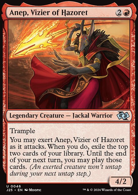 Anep, Vizier of Hazoret